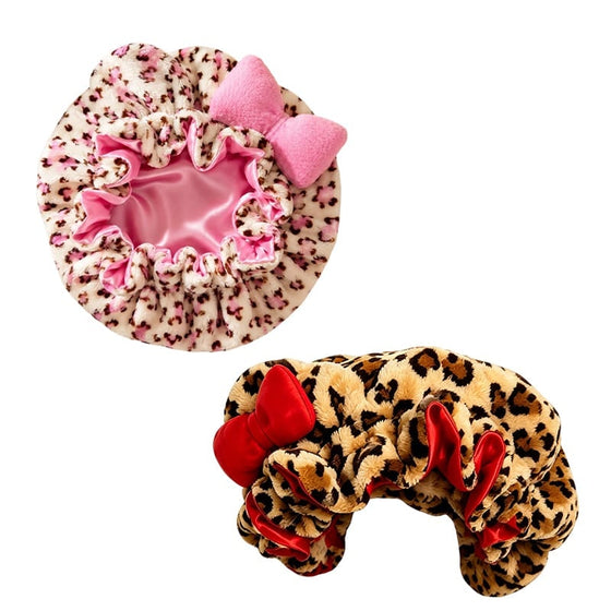 Stirnband Leopard Gestreift 3D Haare