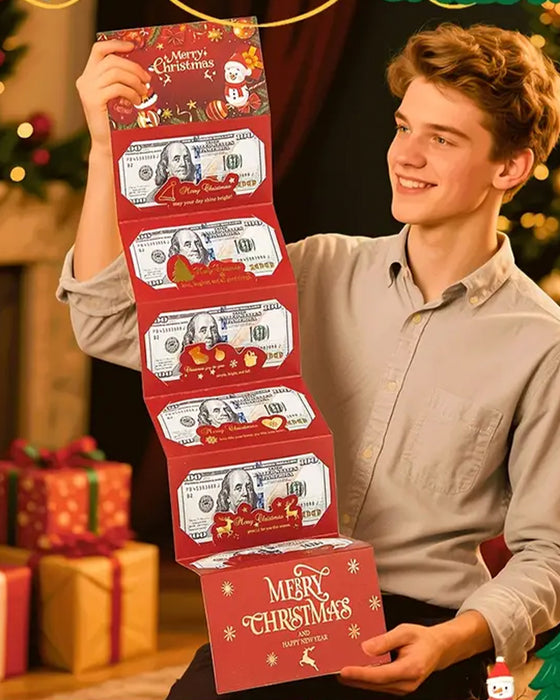 Weihnachts Geldgeschenk Umschlag
