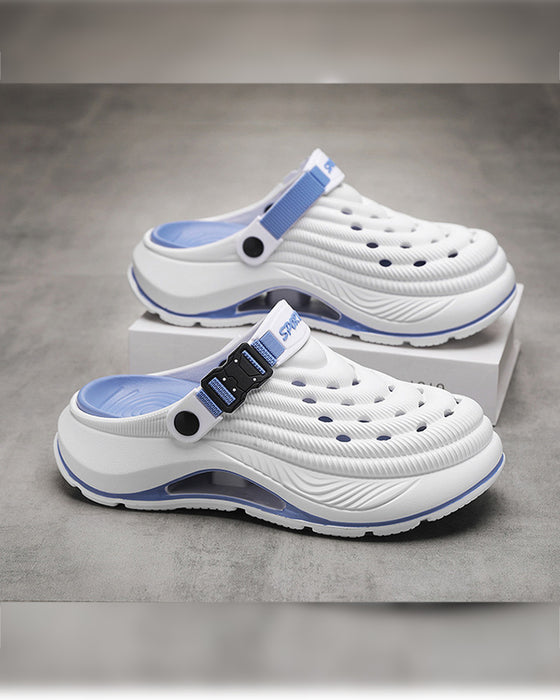 Sandalen Outdoor Dicke Sohle Rutschfest Geruchsresistent Langlebig Schnelltrocknend Weich Strand