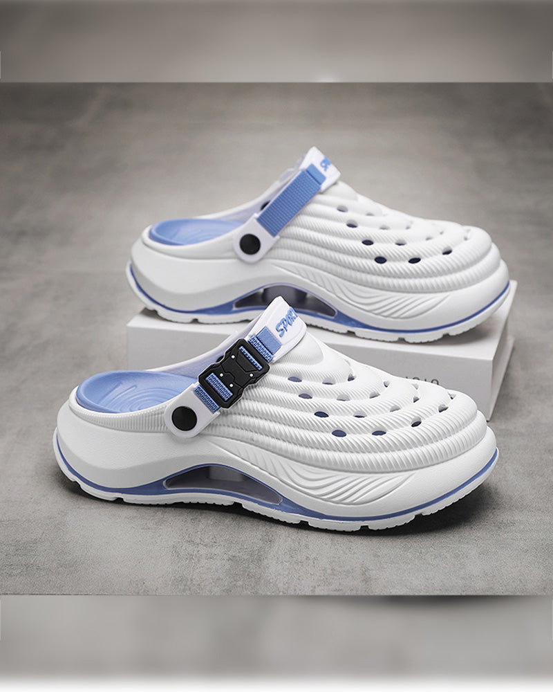 Sandalen Outdoor Dicke Sohle Rutschfest Geruchsresistent Langlebig Schnelltrocknend Weich Strand