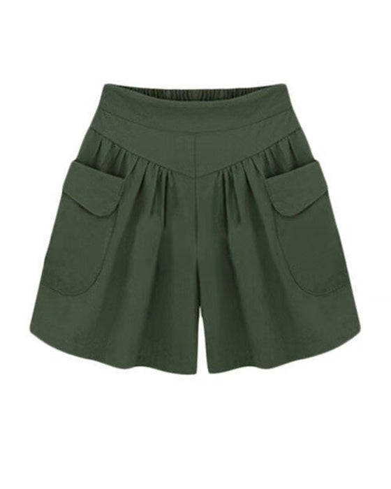 Shorts Locker Hochtailliert Schlankmachend
