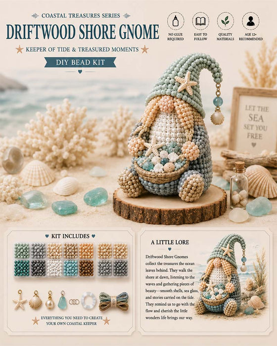 🔥 💕Gemütliches Gnome Diy Perlenkit Sammlung – Sammle Alle 7 Gnome