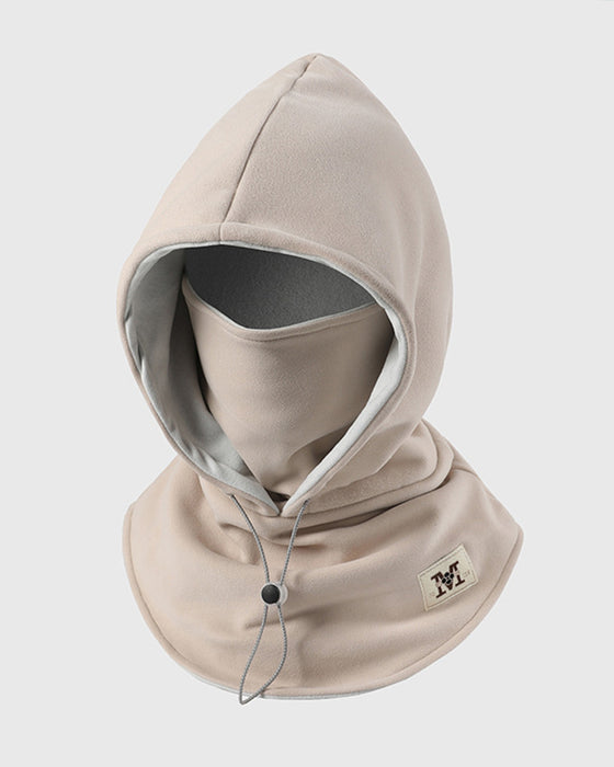 Mütze Fleece Doppellagig Integriert