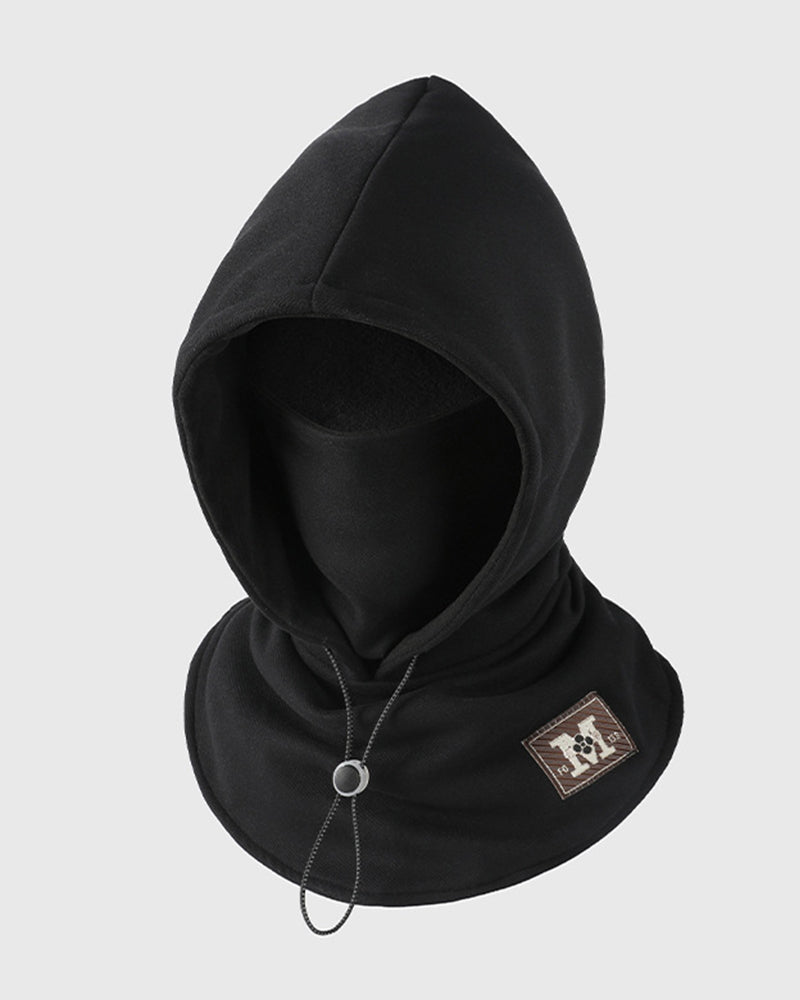 Mütze Fleece Doppellagig Integriert
