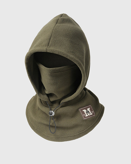 Mütze Fleece Doppellagig Integriert