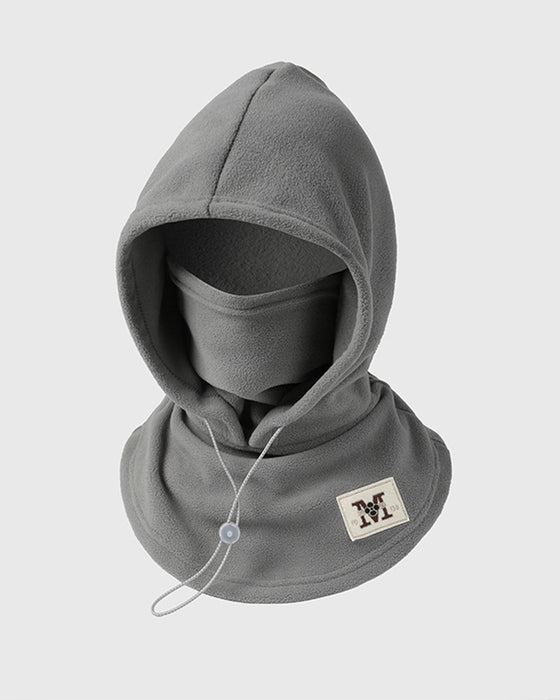 Mütze Fleece Doppellagig Integriert