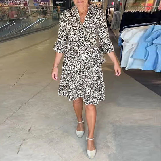 Kleid Leopardenprint