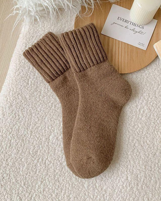 Damen-Merinowoll-Stiefelsocken