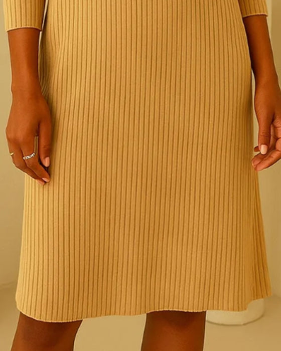 Kleid Mit Leopardenmuster Und Einsätzen