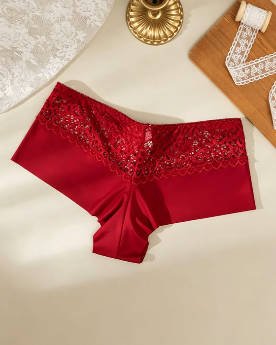 Dessous Atmungsaktiv Hohler Ausschnitt Damen Boxer
