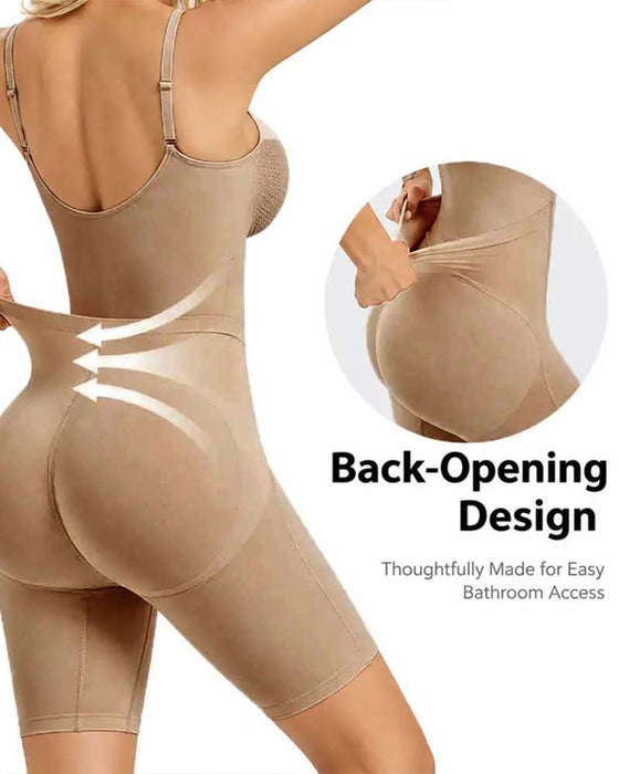 Bodysuit Rückenverschluss Schöner Rücken Formend