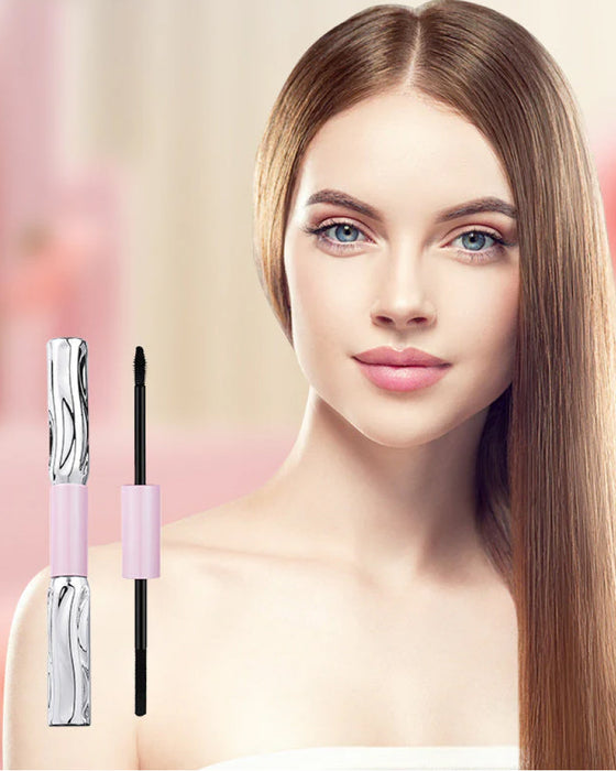 🔥 2-in-1 Langanhaltende Volumen- und Curl-Mascara