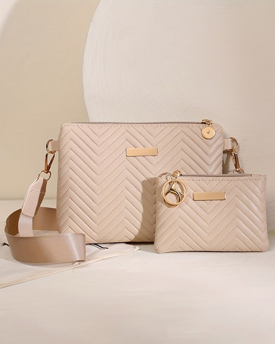 Tasche Wellen Muster Damen