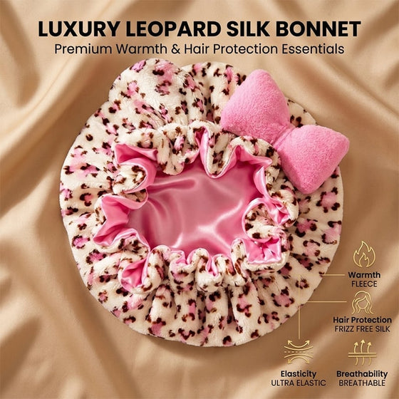 Stirnband Leopard Gestreift 3D Haare