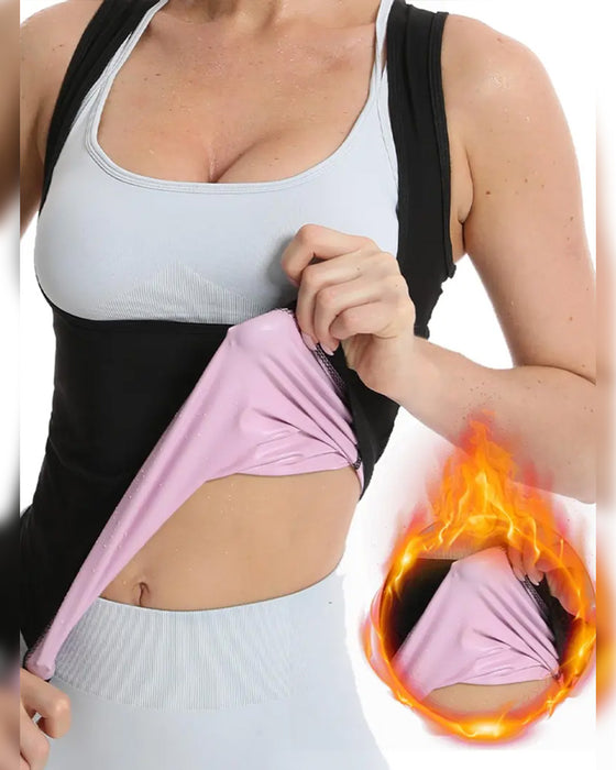 Damen Tanktop Schweiß Training Fitnessstudio Formend