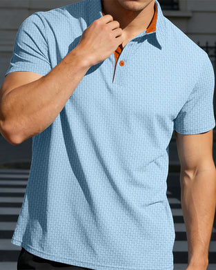 Herren-T-Shirt, Einfarbig, Kurze Ärmel