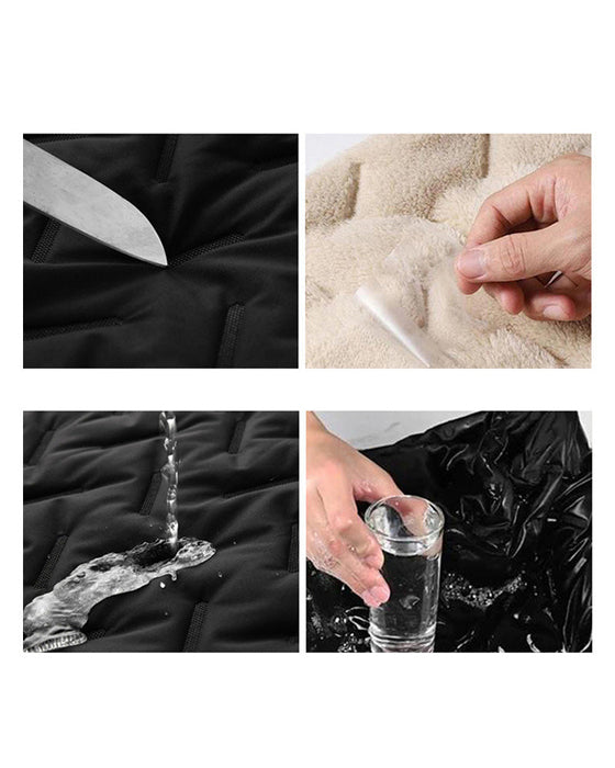 Weste Unisex Winter Warm Casual Ärmellos Steppmit Fleecefutter