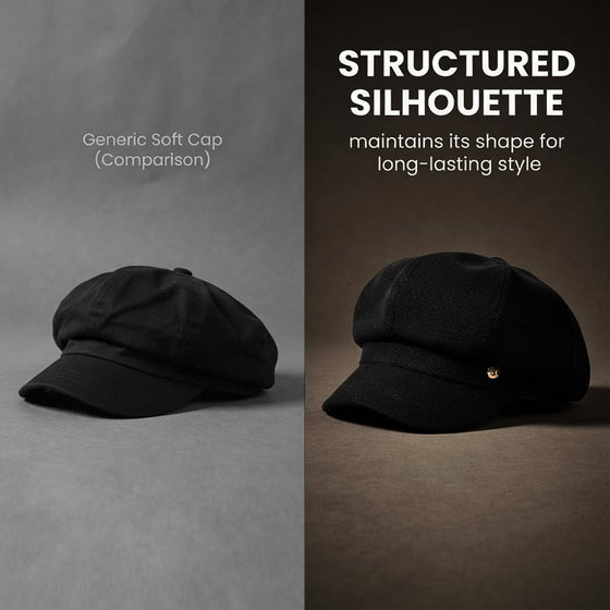 Newsboy-Cap Im Britischen Stil