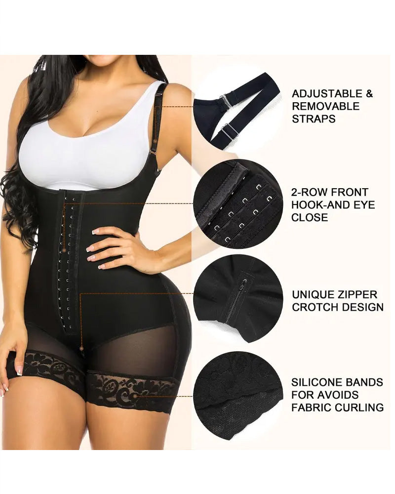 Shapewear One-Piece Knopf