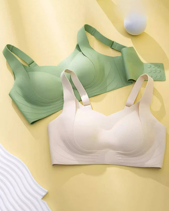 Nahtloser Push-Up-BH ohne Bügel für Damen
