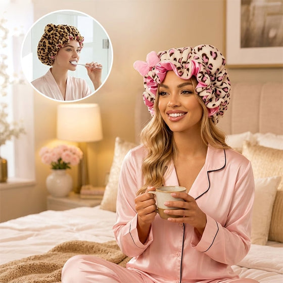 Stirnband Leopard Gestreift 3D Haare