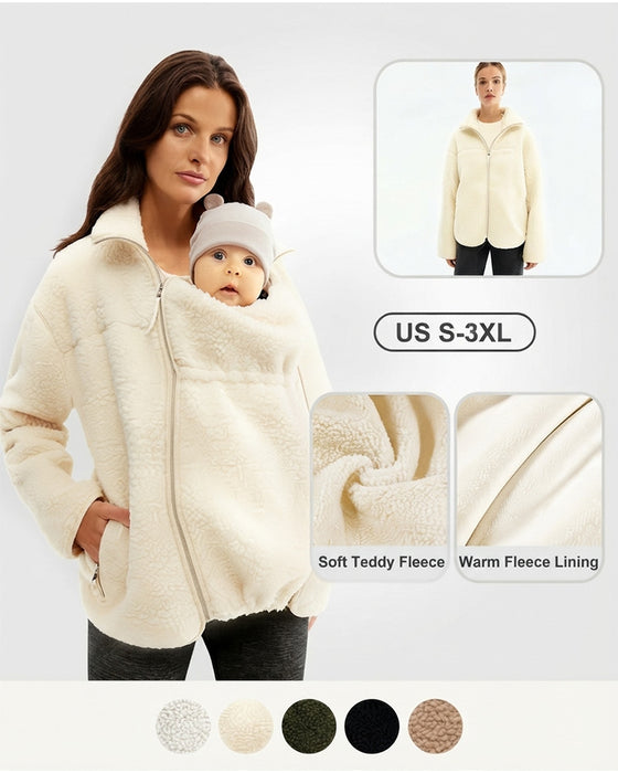 Damen 2-in-1 Hüftlange Lässige Sport Außenjacke