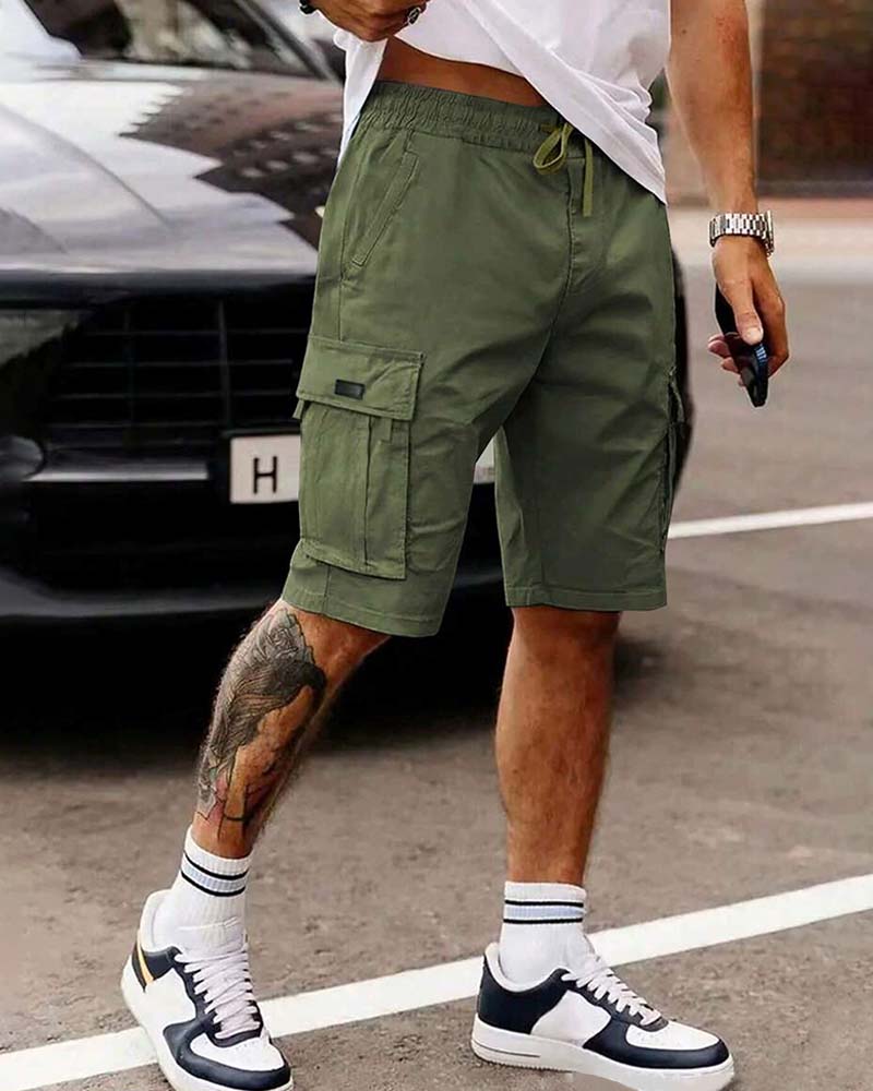 Shorts Kordelzug Cargo Casual