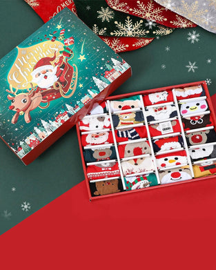 Weihnachtssocken Adventskalender