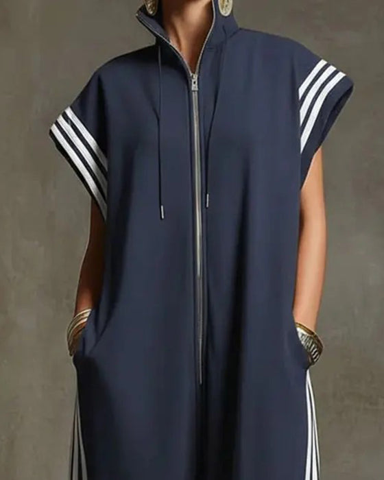Jumpsuit Hip Hop Gestreift