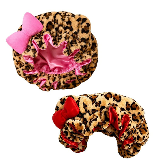 Stirnband Leopard Gestreift 3D Haare