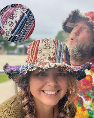 Hut Patchwork Bunt Eimer