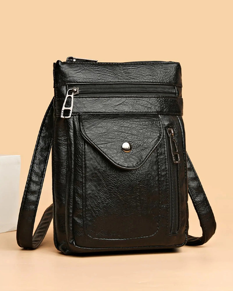 Damen Elegante Vintage Crossbody Schultertasche