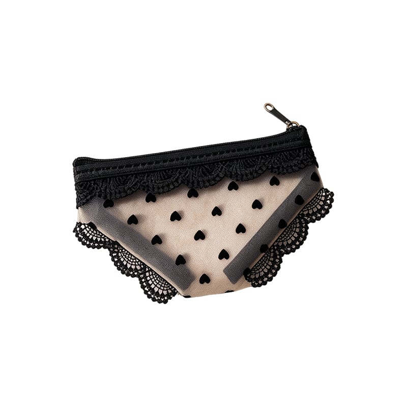 Herzförmige Dreieckige Tasche