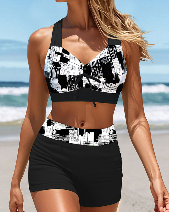 Bikini modisch bedruckt Boyshorts