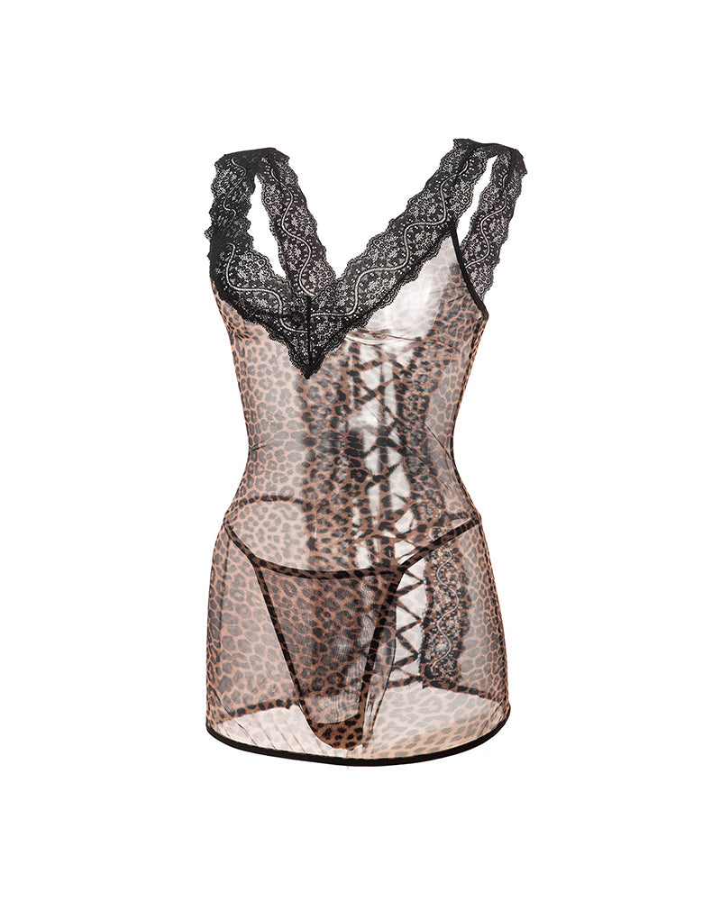 Nachthemd Sexy Träger Spitze