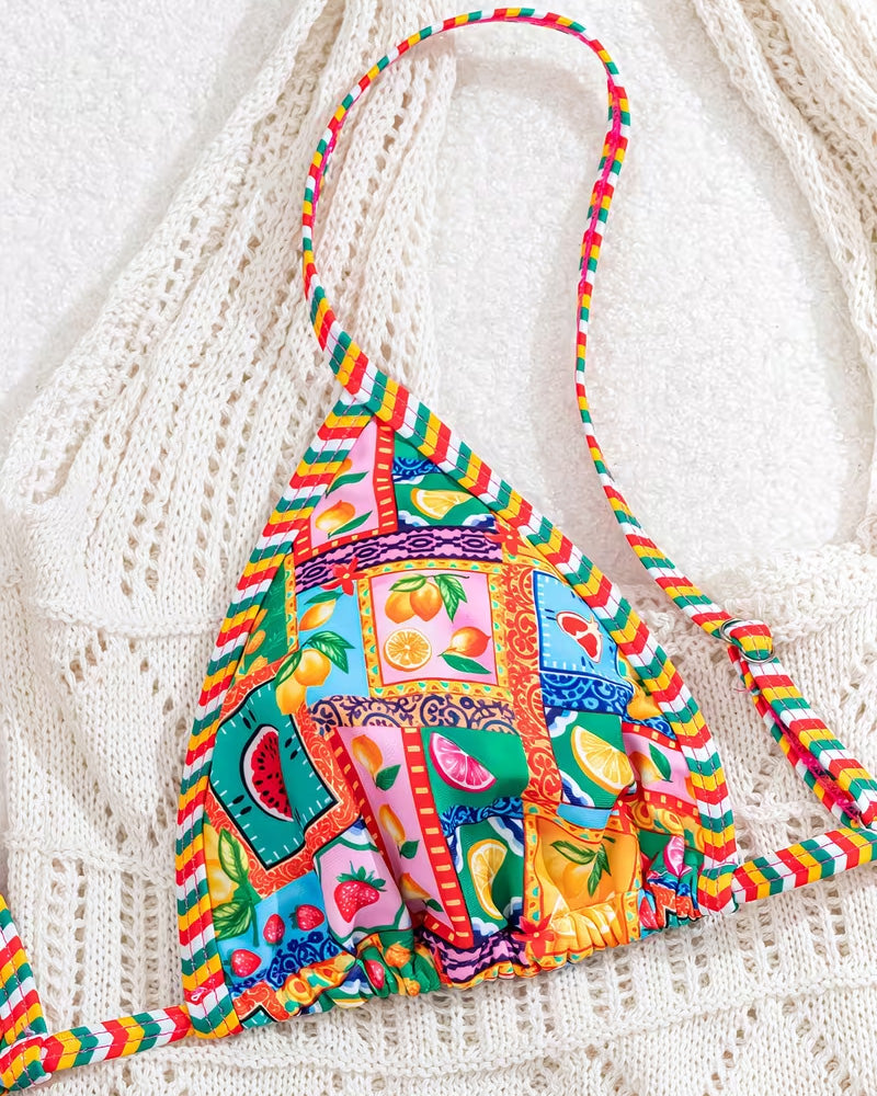 Bikini Sexy Frucht Muster