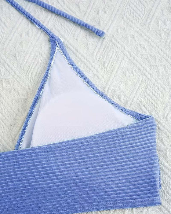Bikini Halter Hohe Taille