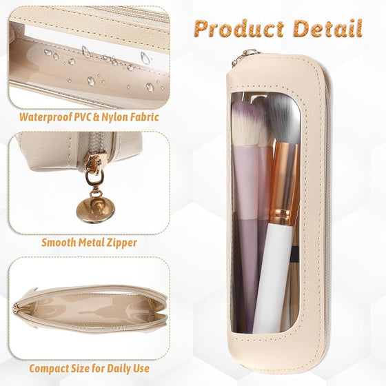 Kleine Transparente Make-Up-Tasche