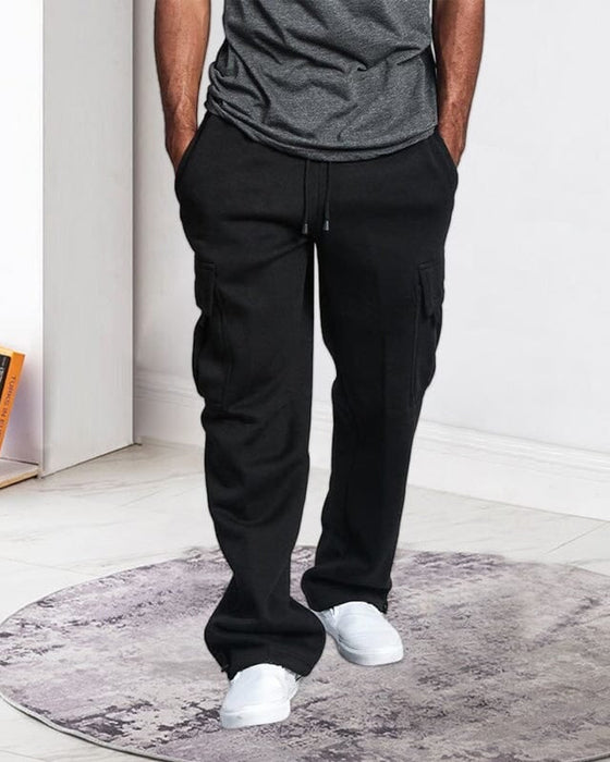 Hose Herren Gerade Cargo Hose