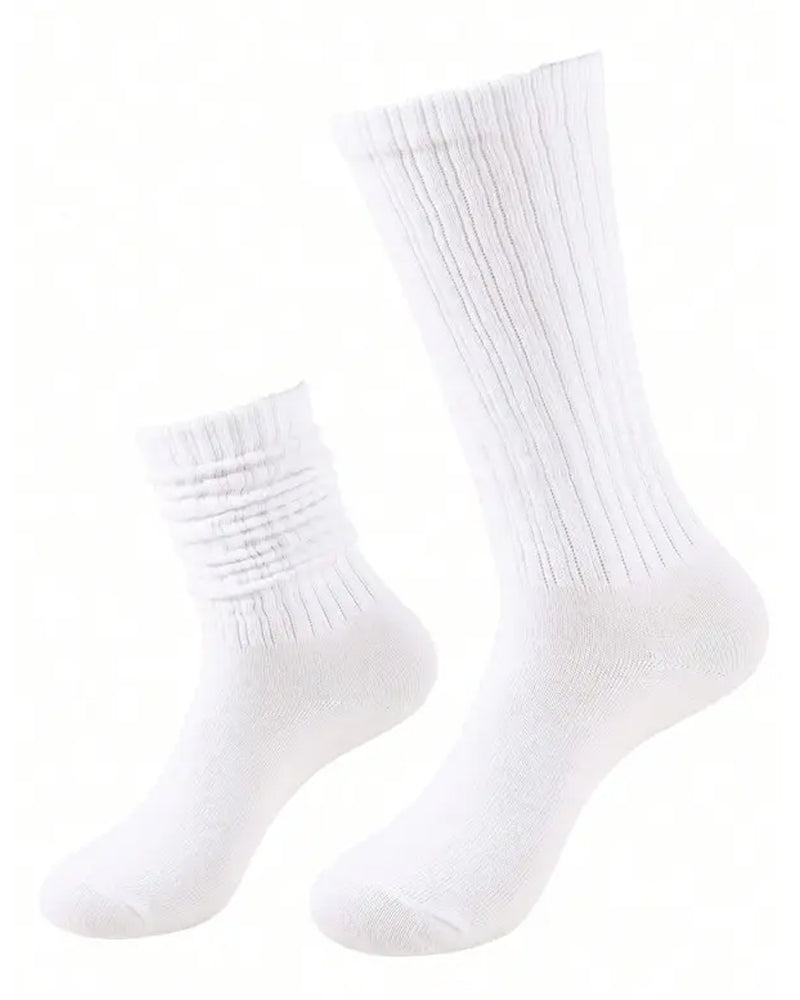 Damen Lange Socken Mit Lockerer Passform