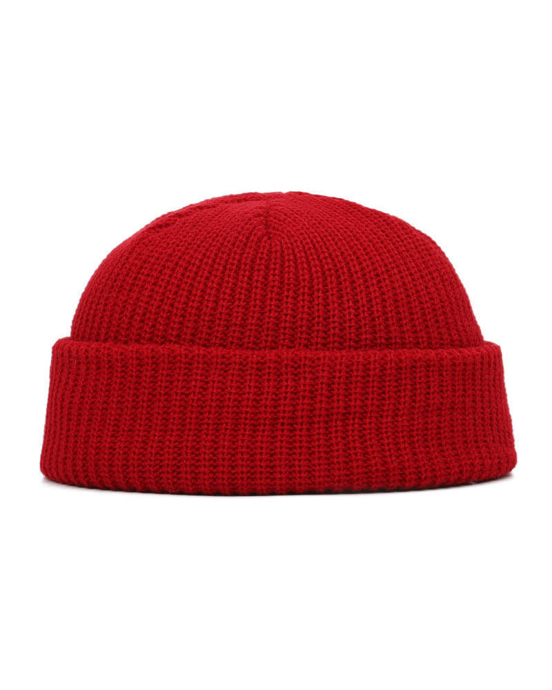 Herren Rippstrickmütze