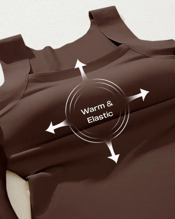 🔥Shapewear-Top mit U-Ausschnitt und integriertem BH