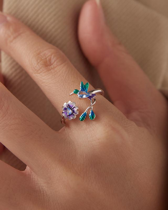 Ring Blume & Vogel Verstellbar