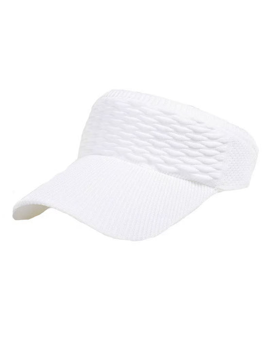 Damen-Sonnenvisier Mit Hohem Pferdeschwanz