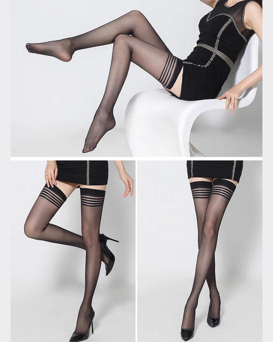 Strümpfe Sexy Über Dem Knie