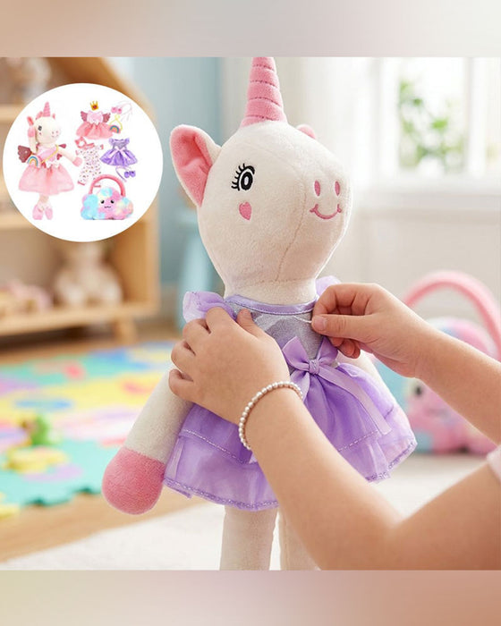 Spielzeug Ballerina Einhorn Plüsch