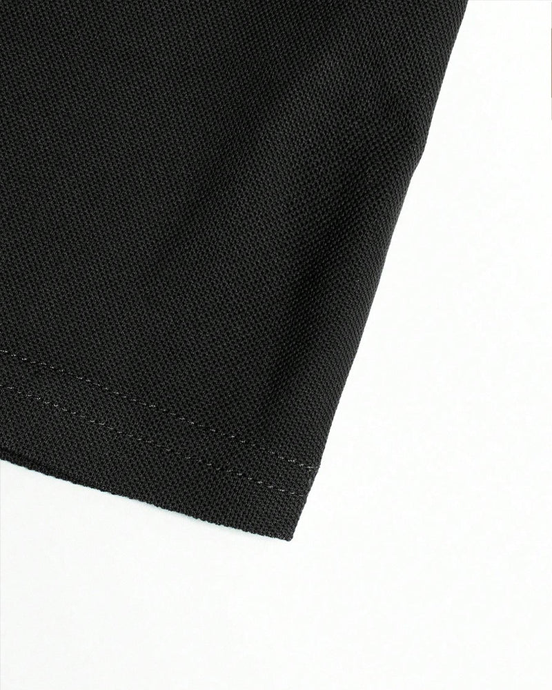 Hemd Herren Regular Fit Kontrastbündchen Kurzarm Strick-Polo