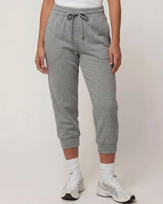 Jogginghose Gummibund Cropped Jogger