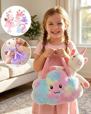 Spielzeug Ballerina Einhorn Plüsch
