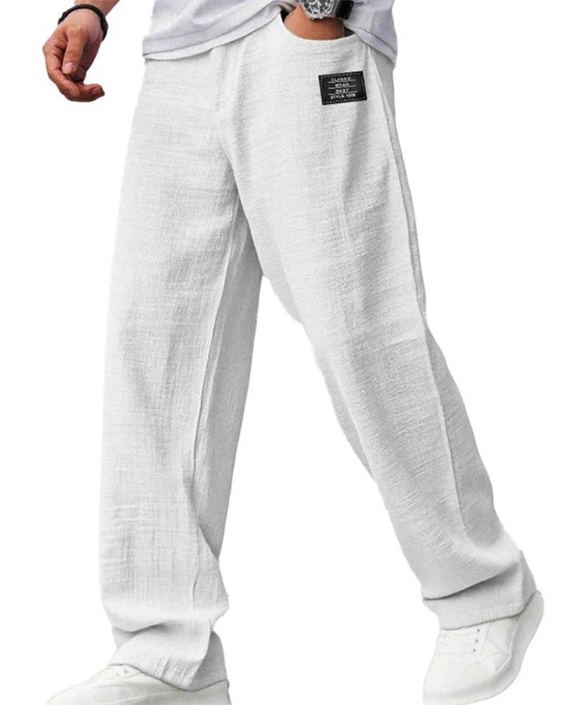 Hose Herren Atmungsaktiv Gerades Bein